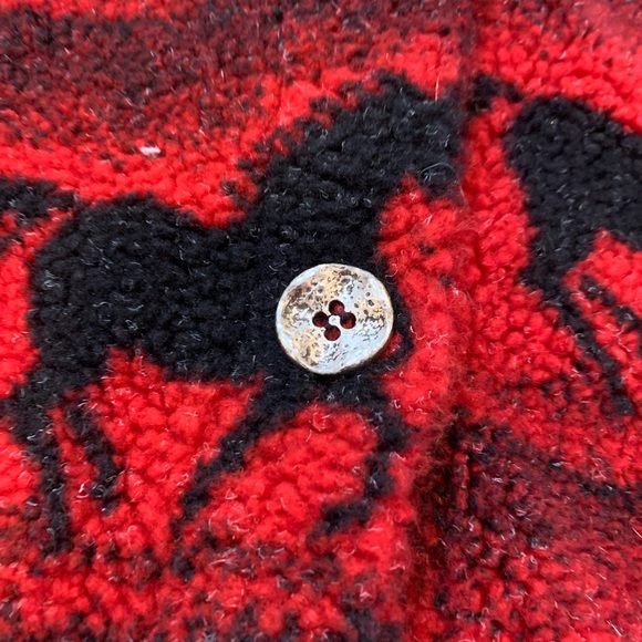 Vintage St Johns Bay Sherpa Horse Jacket Size XL - Picture 2 of 8